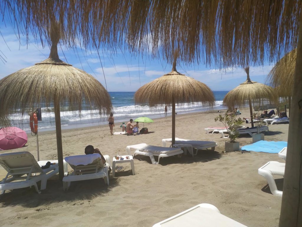 Local Beach Marbella Buganvilla