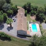 Mobile home park in the Deux-Sèvres department in the Nouvelle-Aquitaine region in western France.Mobile home park in Chef Boutonne, France near to the town of La Rochelle