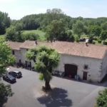 Mobile home park in Chef Boutonne, France near to the town of La Rochelle