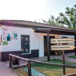 Mobile home park in El Rocio, Spain near Matalascañas