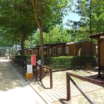 Mobile home park in El Rocio, Spain near Matalascañas