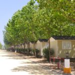 Mobile home park in El Rocio, Spain near Matalascañas