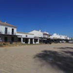 Mobile home park in El Rocio, Spain near Matalascañas