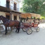 Mobile home park in El Rocio, Spain near Matalascañas