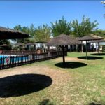 Mobile home park in El Rocio, Spain near Matalascañas