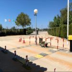 Mobile home park in El Rocio, Spain near Matalascañas