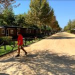 Mobile home park in El Rocio, Spain near Matalascañas