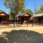 Mobile home park in El Rocio, Spain near Matalascañas