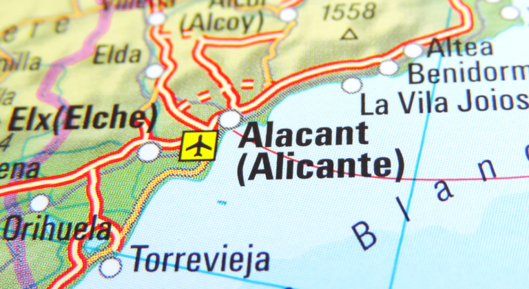 Alicante Map