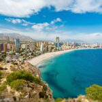 Benidorm,,Spain.,View,Over,The,Beach
