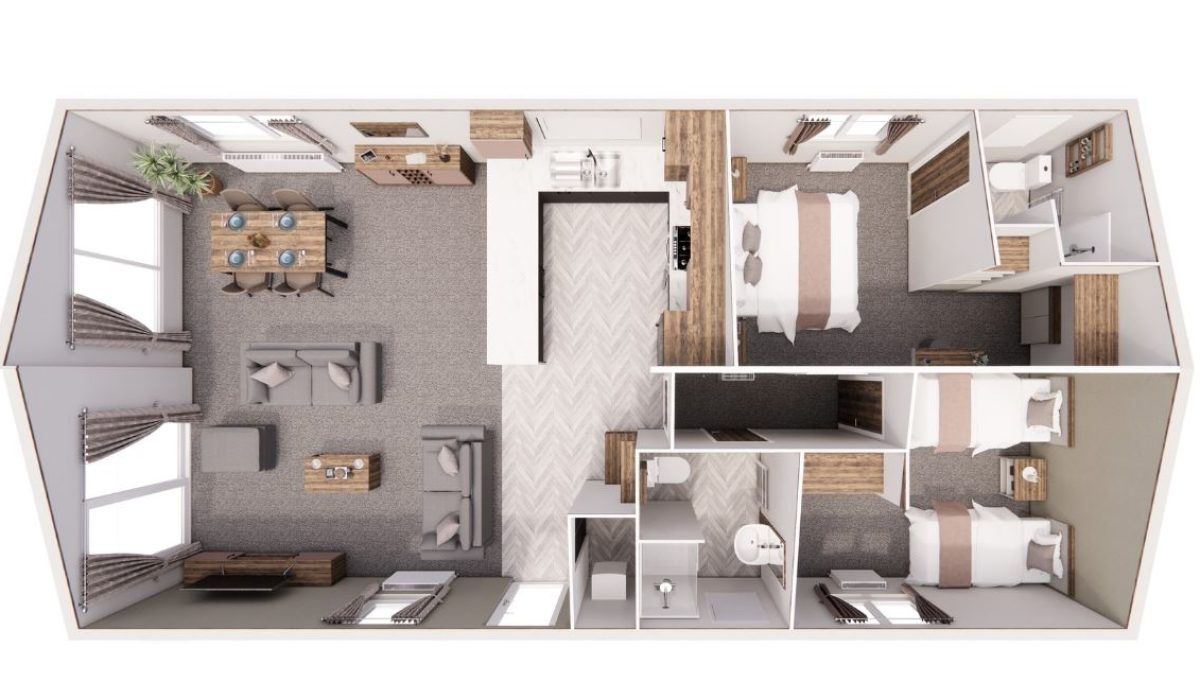2 Bed Boston