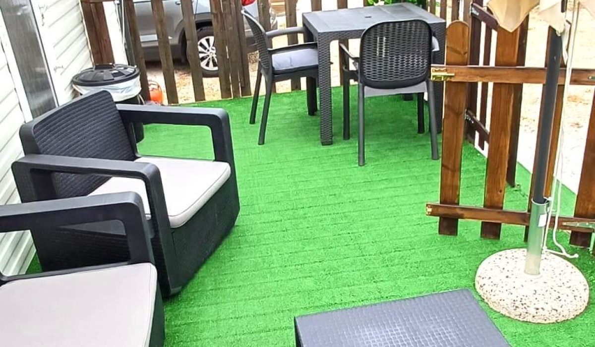 Decking View Of Forest