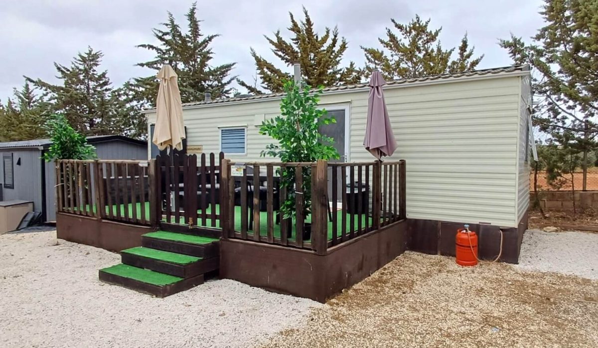 Front View Of Decking